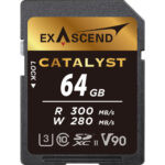 Exascend Catalyst UHS-II SD card, V90, 64GB
