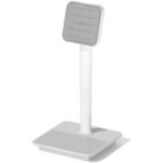 LAB22 Magnetic Phone Stand with Dual Wireless Charging - Silver