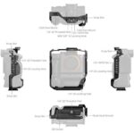 SmallRig Cage for Sony Alpha 7R V / 7 IV / 7S III / 1 / 7R IV / 7 V with Vertical Grip VG-C4EM 6114 – Bild 3