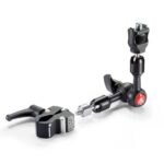 Manfrotto 244MICROKIT Mikro-Friktionsarm mit Verdrehsicherung und Nano Clamp