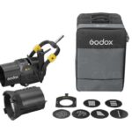 Godox Knowled Projetion Attachment(with 6pcs gobo )for MG1200BI/MG2400BI/MG1200R /MG2400R GP26K