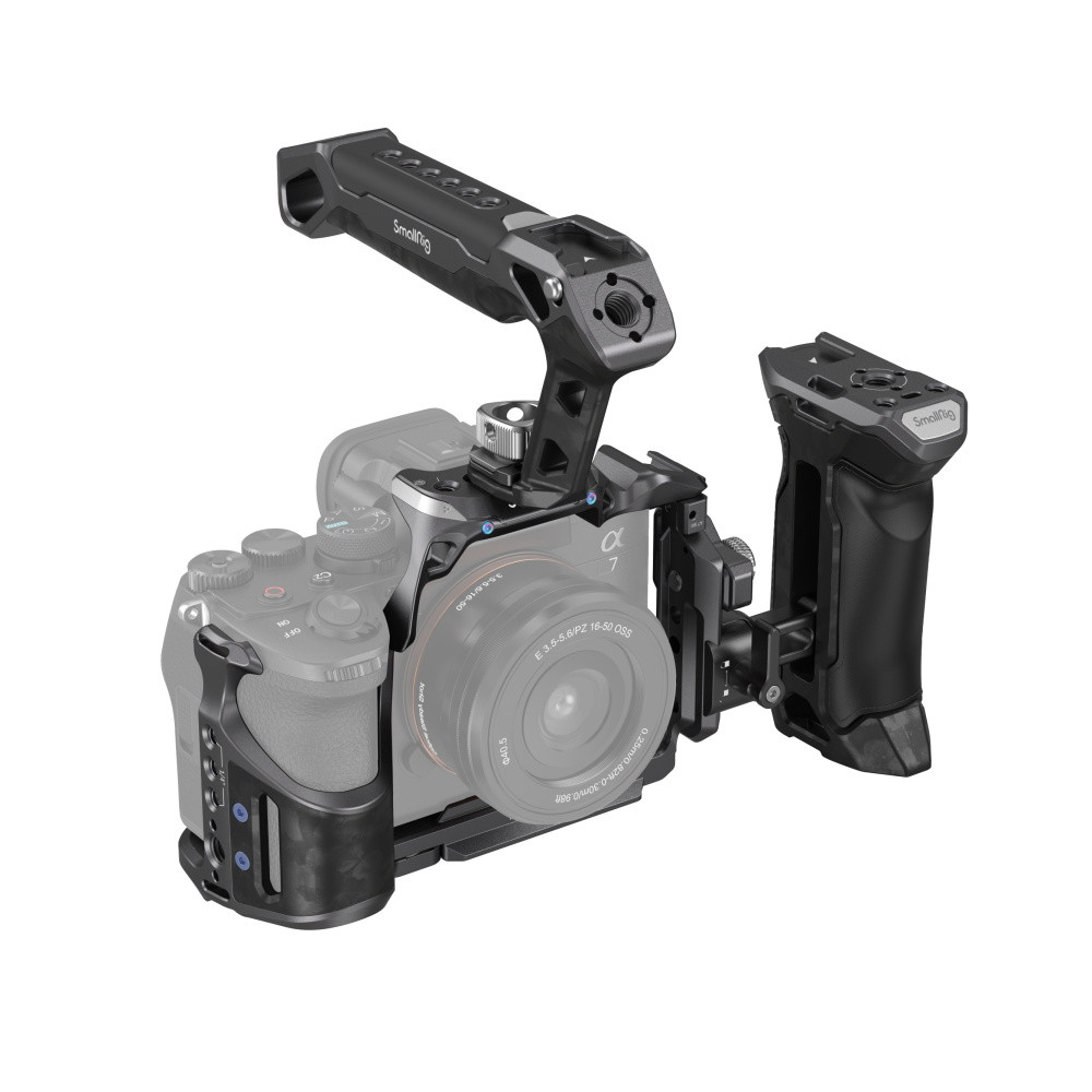 3710-1.jpg SmallRig "Rhinoceros" Advanced Cage Kit for Sony Alpha 7R V / Alpha 7 IV / Alpha 7S III 3710 – Bild 1