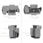 SmallRig "Rhinoceros" Advanced Cage Kit for Sony Alpha 7R V / Alpha 7 IV / Alpha 7S III 3710 – Bild 6