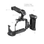 SmallRig "Rhinoceros" Advanced Cage Kit for Sony Alpha 7R V / Alpha 7 IV / Alpha 7S III 3710 – Bild 3