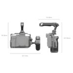 SmallRig HawkLock Quick Release Advanced Cage Kit for Sony Alpha 7R V / Alpha 7 IV / Alpha 7S III 4539 – Bild 2