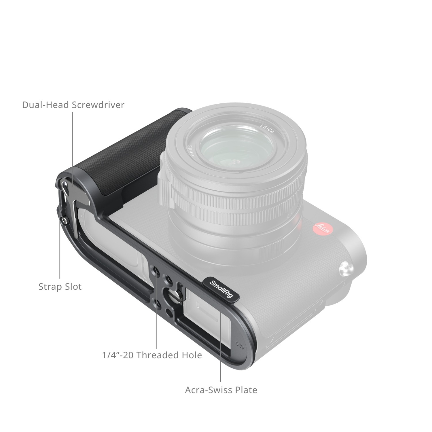 4568-3.jpg SmallRig L-Shape Mount Plate with Handle for Leica Q3 4568 – Bild 1