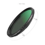 SmallRig 5-in-1 Attachable Filter Kit VND 2-32 & CPL & 1/4 Effect Black Mist (67mm) 4726 – Bild 2