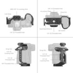 SmallRig Black Mamba Cage for Canon EOS R5 Mark II 4975B – Bild 5