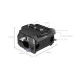 SmallRig Manfrotto-Type Mount Plate Kit with 15mm Dual Rod Clamp 5366 – Bild 6