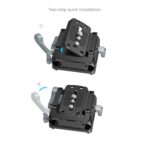SmallRig Manfrotto-Type Mount Plate Kit with 15mm Dual Rod Clamp 5366 – Bild 9