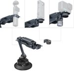 SmallRig Shock Absorber Support with Electronic Suction Cup for DJI Osmo Pocket 3 / GoPro HERO13 Black / Insta360 X4) 5507 – Bild 7