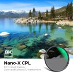 K&F 127MM XC15 Nano-X B270 CPL Filter – Bild 7