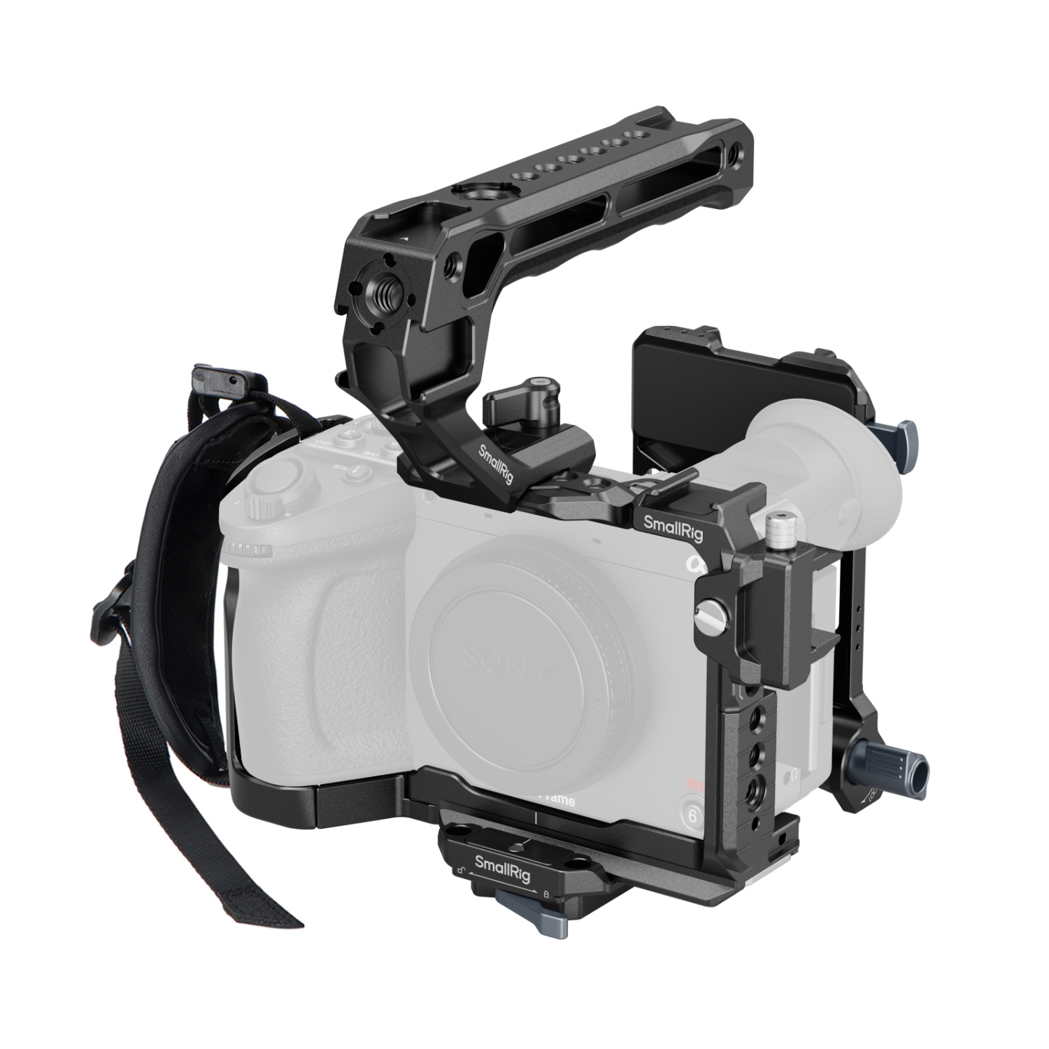 750k2cs91dv-1750763806570.jpg SmallRig Advanced Cage Kit with Battery Plate for Sony FX2 5590 – Bild 1