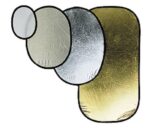Avenger SILVER/WHITE 120CM OVAL REFLEC