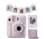 Fujifilm INSTAX MINI 12 MEGA PACK LILAC PURPLE + INSTAX MINI EU 2 GLOSSY(10X2/PK)