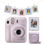 Fujifilm INSTAX MINI 12 MEGA PACK LILAC PURPLE + INSTAX MINI EU 2 GLOSSY(10X2/PK)