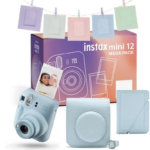 Fujifilm INSTAX MINI 12 MEGA PACK PASTEL BLUE + INSTAX MINI EU 2 GLOSSY(10X2/PK)