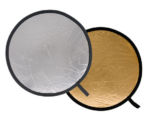 Lastolite Collapsible Reflector 1.2m Silver/Gold
