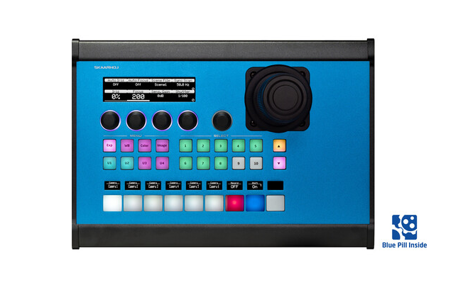 capture-232.png SKAARHOJ PTZ Pro w/Hall Effect Joystick and Blue Pill Inside – Bild 1