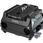 SmallRig Manfrotto-Type Mount Plate Kit with 15mm Dual Rod Clamp 5366