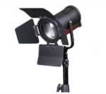 SWIT FL-C60D(Pole) KIT | 60W Super-Bright COB LED Spotlight with Pole Yoke, V-Mount, DMX