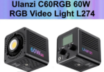 Ulanzi C60RGB 60W Bi-Color Video Light(RGB,No adapter)