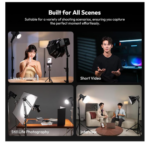 Ulanzi ML100Bi 100W Portable LED Video Light(With EU Adapter) – Bild 2