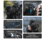 FALCAM F22&F38&F50 Schnellwechsel-Kamerakäfig für R5II (schwarz) – Bild 3