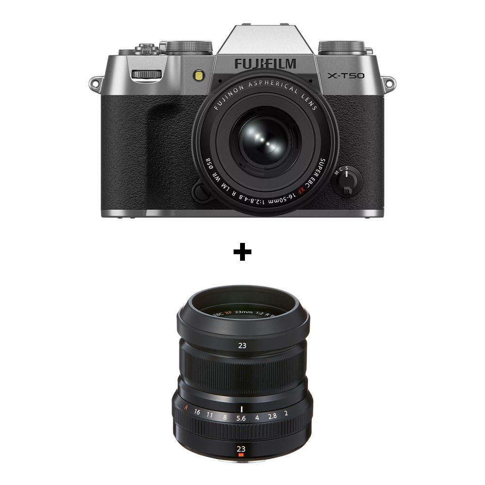 fuji-set-6.jpg Fujifilm X-T50 + XF16-50mm Silver+ XF23mm F2 – Bild 1