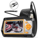 K&F Endoscope Dual Lens Inspection Camera 1080P HD Borescope, 5m