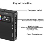 K&F Concept Full-color RGB Fill Light – Bild 3
