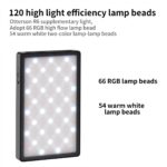 K&F Concept Full-color RGB Fill Light – Bild 5