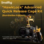 SmallRig "HawkLock" Quick Release Cage Kit for Sony Alpha 7R V / Alpha 7 IV / Alpha 7S III 5518 (BumbleBee Edition) – Bild 2