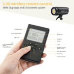 K&F Continuous LED Steady Light 150W Lamp Body + Standard Cover + Remote Control (European SPEC) – Bild 3