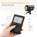 K&F Continuous LED Steady Light 60W Lamp Body + Standard Cover + Remote Control (European SPEC) – Bild 5