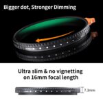 K&F Concept 82mm Variable ND Filter ND2-ND400 (9 Stop) – Bild 9