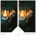 K&F 100*100*2mm,Square Filter Black Mist 1/4, Optical glass, HD, Scratch-Resistant, Anti-Reflection – Bild 7