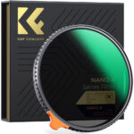K&F Concept 82mm, multifunctional adjustable black mist1/4&ND2~32, HD