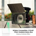 K&F Black Mist 1/4 Filter 4"x5.65" Dreamy Effect Cinema Square Filter Compatible with Tilta and Smallrig – Bild 2
