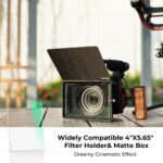 K&F Black Mist 1/8 Filter 4"x5.65" Dreamy Effect Cinema Square Filter Compatible with Tilta and Smal – Bild 9