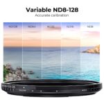 K&F 82MM NANO-X-Magnetic Variable ND8-128 filter – Bild 4