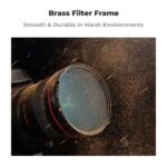 K&F 82MM, NANO-X Pro Brass Frame, CPL Filter – Bild 4