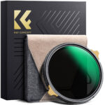 K&F 67MM, NANO-X Pro Brass Frame,CPL+Variable/Fader ND4~64 Filter, HD, Waterproof, Anti Scratch, Gr