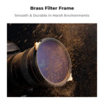 K&F 77MM, NANO-X Pro Brass Frame,CPL+Variable/Fader ND2-32 Filter – Bild 3