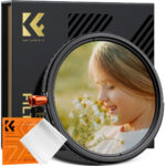 K&F 72MM NANO X Serie-3-in-1 Multi-Function Variable ND2-32&CPL& Black Mist 1/4, ultra-thin