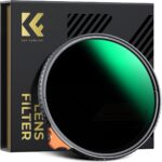 K&F 82mm Ultra-Low Reflection Variable ND Lens Filter, ND2-400