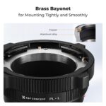 K&F CONCEPT High Precision Lens Adapter PL-L, Mount Adapter – Bild 5