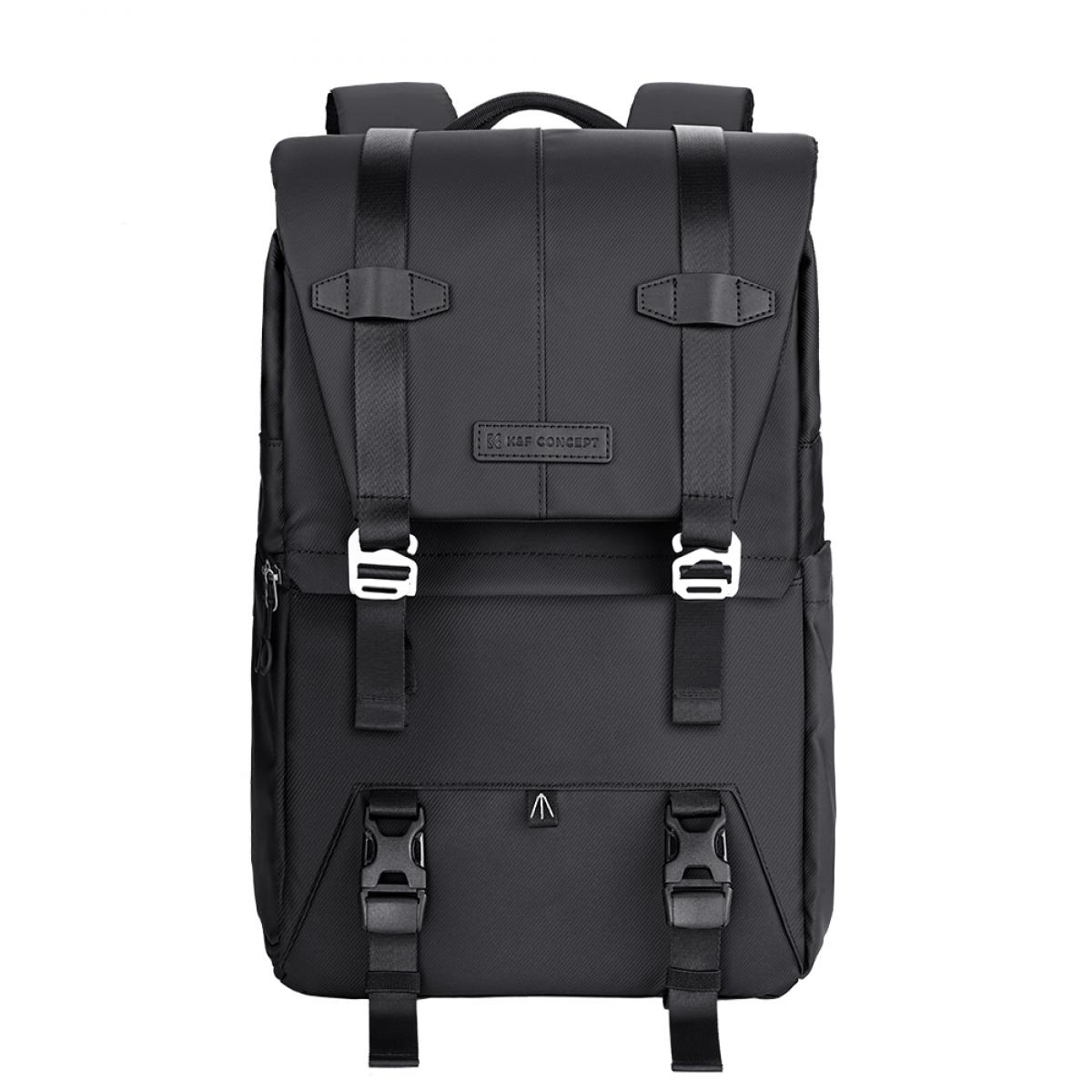 kf13-087av6-1-1200x1200-1.jpg K&F Concept Camera Backpack, Lightweight Camera Bags for Photographers Large Capacity Camera Case with Rain Cover for 15.6 Inch Laptop, DSLR Cameras ( All Black ) – Bild 1