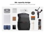 K&F CONCEPT Backpack 25L Urban Wander 03(Black) – Bild 11