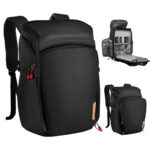 K&F Backpack 25L Nature Wander 01 (Black + Red)